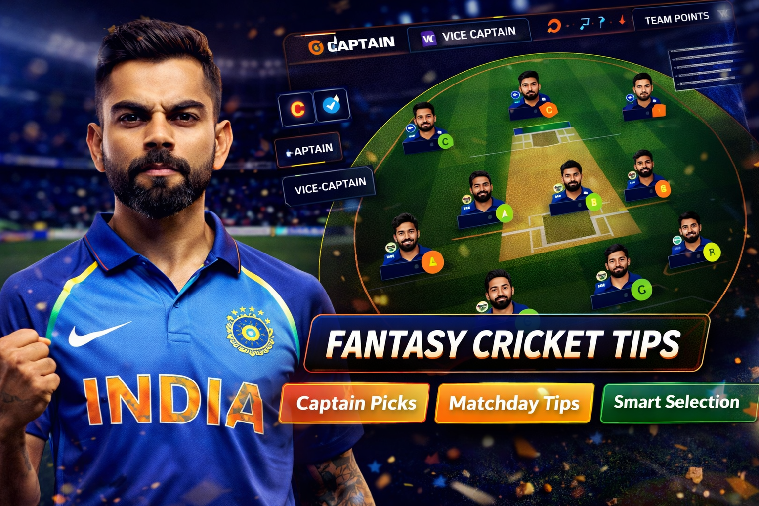 indiasfantasy11 fantasy cricket pick checklist