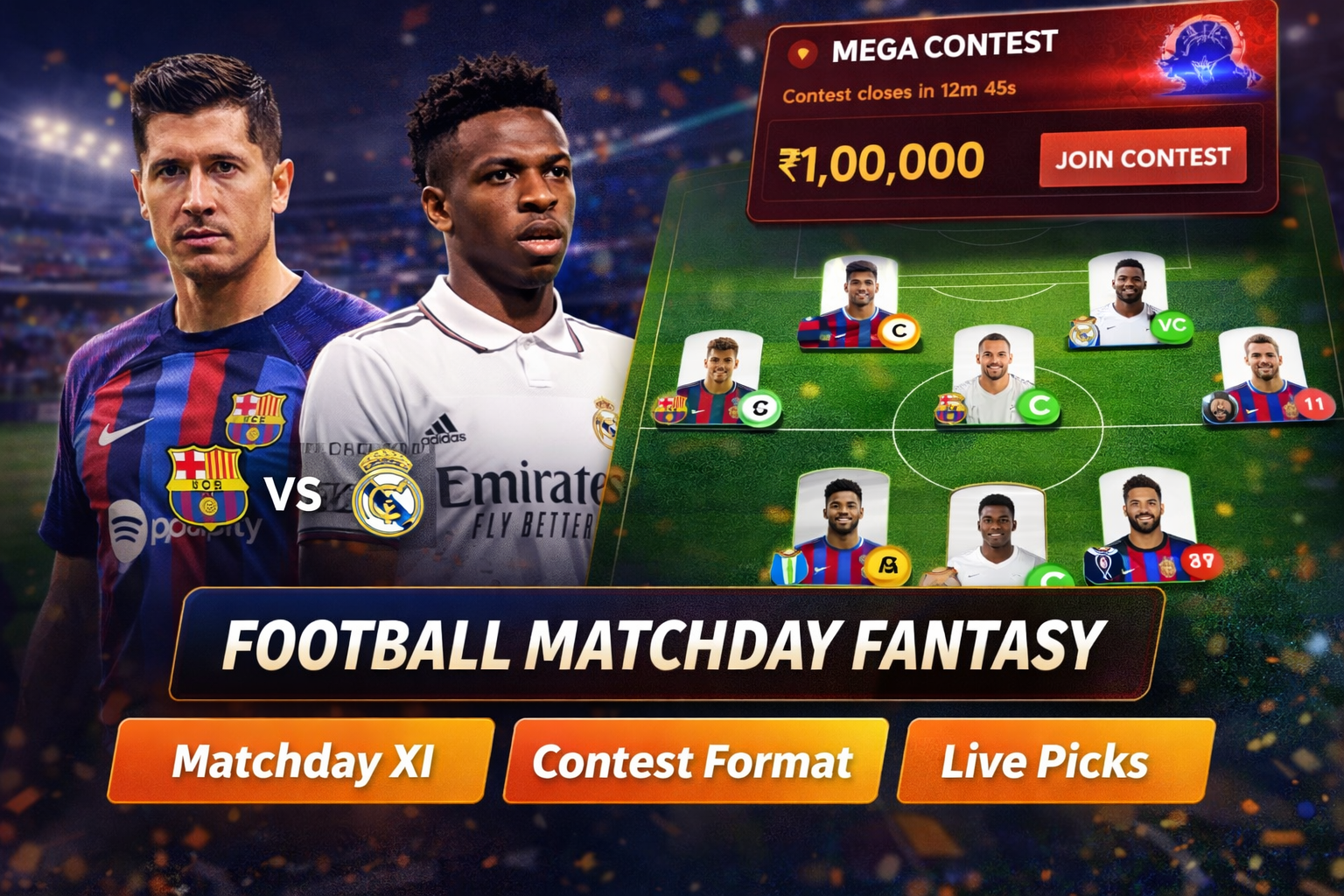 indiasfantasy11 football lineup risk check
